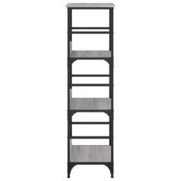 Berkfield Home Bookshelf Grey Sonoma 50x33x117.5 cm Engineered Wood - thumbnail 5