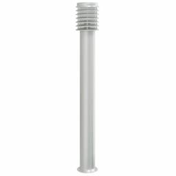Berkfield Home Outdoor Floor Lamps 3pcs Silver 110cm Stainless Steel - thumbnail 6