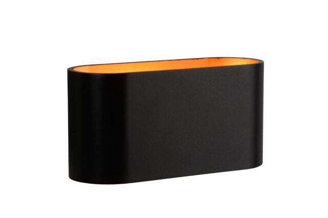 Lucide 'XERA' Dimmable Stylish Indoor Modern LED Up Down Wall Light 1xG9 in Black - image 1