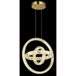 Netlighting Neil Pendant Gold Colors K5 Crystals 3x LED Dimmable 2700 6000K - thumbnail 5