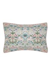 Morris & Co 'Strawberry Thief' Oxford Pillowcase in Light Pink