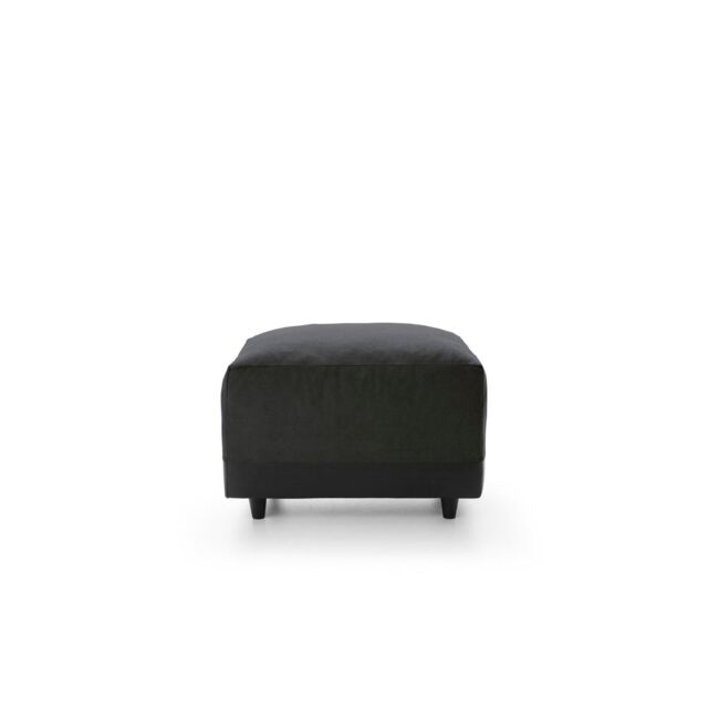 Abakus Direct Dylan Collection Footstool in Black - image 1