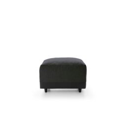 Abakus Direct Dylan Collection Footstool in Black - thumbnail 1