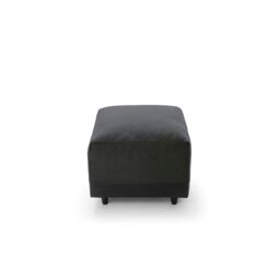 Abakus Direct Dylan Collection Footstool in Black - thumbnail 3