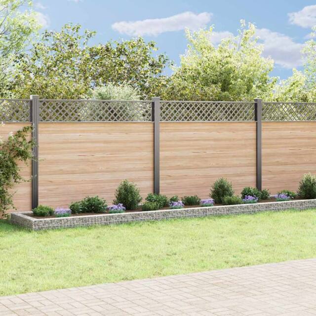 Berkfield Home Gabion Raised Bed Galvanised Steel 800x100x20 cm in Silver - Size: 800 x 100 x 20 cm - image 1