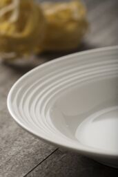 Belleek Living 'Ripple' Pasta Dish Set of 4 in White - thumbnail 2