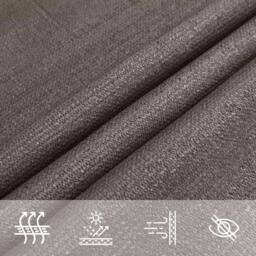 Berkfield Home Sunshade Sail 160 g/m ² Anthracite 2.5x4.5 m HDPE in Charcoal - thumbnail 5