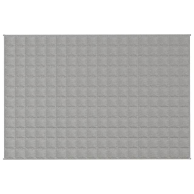 Berkfield Home Weighted Blanket Grey 120x180 cm 9 kg Fabric - image 1