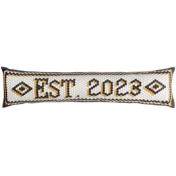 Furn Established Mosaic Message Velvet Draught Excluder Cover - thumbnail 2
