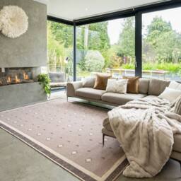 Kukoon Machine Washable Natural Jute Blend Beige Berber Area Rug - Size: 80 cm x 150 cm - thumbnail 3