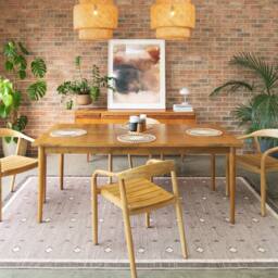 Kukoon Machine Washable Natural Jute Blend Beige Berber Area Rug - Size: 80 cm x 150 cm - thumbnail 5