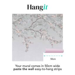 Superfresco Easy Blossom Trail Blue Print To Order 3m x 2.8m Mural - thumbnail 3