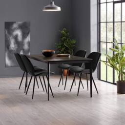 Cheshire Elmdale Elegant Dining Chairs - Set of 2 in Black - thumbnail 7