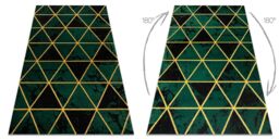 RugsX Emerald Rug in Green - Size: 200 cm x 290 cm - thumbnail 2