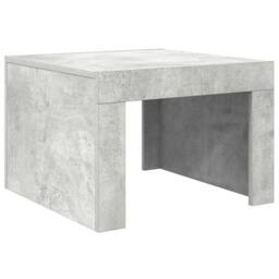Berkfield Home Durable Coffee Table Concrete Grey 50x50x35 cm Engineered Wood - Size: 50 x 50 x 35 cm - thumbnail 7