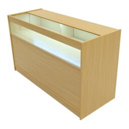Monstershop Europa LED Shop Counter Set B1500, C1500, TB60 & LM60 - Maple in Beige - thumbnail 5