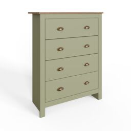 GFW Lancaster 3 Piece Bedroom Set in Green - thumbnail 3