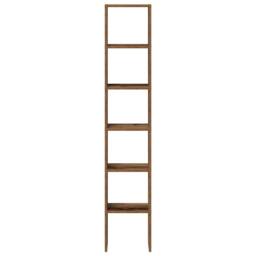 Berkfield Home Durable Bookcases 2 pcs Stackable Old Wood 30x30x80 cm Engineered Wood in Brown - Size: 30 x 30 x 80 cm - thumbnail 4