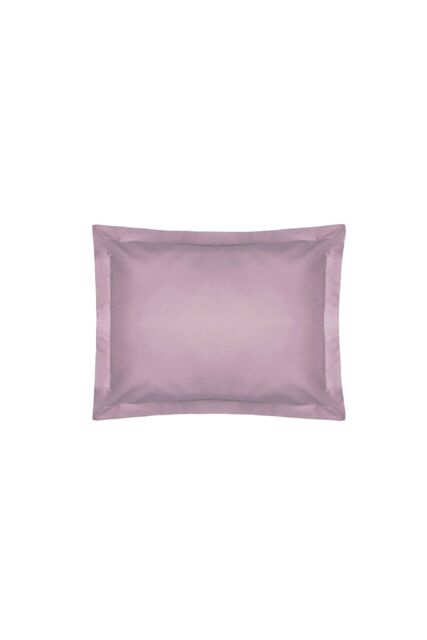 Belledorm Easy Care 200 Thread Count Cotton Polyester Percale Oxford Pillowcase in Rose - image 1