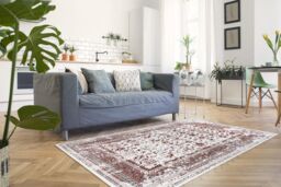 RugsX Vintage Rug in Yellow - Size: 120 cm x 170 cm - thumbnail 4