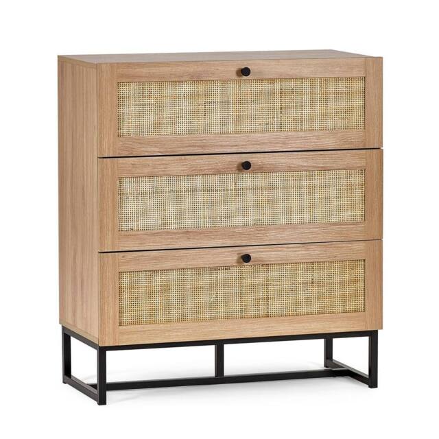 Cheshire Premium Trelawny 3 Drawer Chest - Oak in Brown - image 1