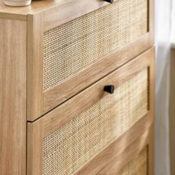 Cheshire Premium Trelawny 3 Drawer Chest - Oak in Brown - thumbnail 5