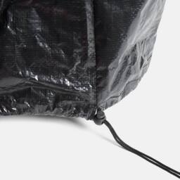 OHS Garden Egg Chair Cover Outdoor Plastic with Drawstring Heavy Duty in Black - Size: Medium - thumbnail 4
