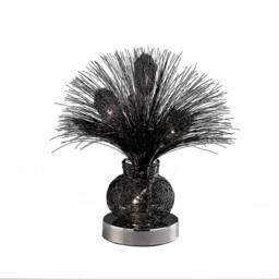 Netlighting (DH) Lenore Table Lamp 4 Light G4 Black Chrome NOT LED CFL Compatible