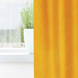 Berkfield Home Traditional Blackout Curtains with Eyelets 2 pcs Mustard Yellow Velvet
