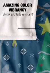 Warner Brothers Harry Potter & The Deathly Hallows Great Hall Blanket 152x127 cm in White - thumbnail 4