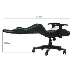 RayGar RG-MAX Gaming Chair High Back, Padding, Adjustable Height & Arms in Green - Size: 1 Pack - thumbnail 7