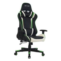 RayGar RG-MAX Gaming Chair High Back, Padding, Adjustable Height & Arms in Green - Size: 1 Pack - thumbnail 2