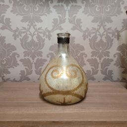 Minster 9 Inch Decorative Vase - Antique Silver Glass - L17 x W17 x H23 cm in Grey - Size: 1 Pack - thumbnail 2