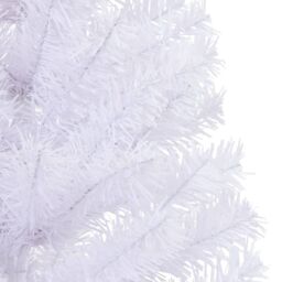 Berkfield Home Artificial Christmas Tree with Stand 120 cm 230 Branches in White - thumbnail 4