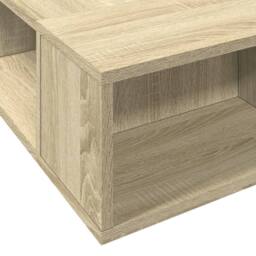 Berkfield Home Bed Frame without Mattress Sonoma Oak 140x200 cm in Light Tan - thumbnail 7