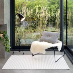 Kukoon Machine Washable Neutral Beige Bobble Texture Area Rug - Size: 120 cm x 170 cm - thumbnail 6