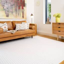 Kukoon Machine Washable Neutral Beige Bobble Texture Area Rug - Size: 120 cm x 170 cm - thumbnail 2