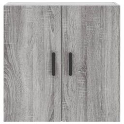 Berkfield Home Wall Cabinet Grey Sonoma 60x31x60 cm Engineered Wood - Size: 60 x 31 x 60 cm - thumbnail 5