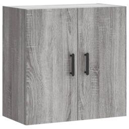 Berkfield Home Wall Cabinet Grey Sonoma 60x31x60 cm Engineered Wood - Size: 60 x 31 x 60 cm - thumbnail 2