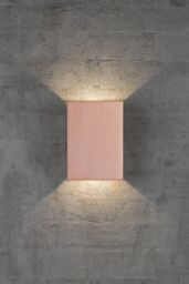 Nordlux Modern Outdoor Wall Light Brown Copper Intergrated LED Coastal/Marine Safe - Mains Powered, IP54 - thumbnail 5