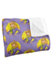 Warner Brothers Scooby Doo Officially Licensed Silky Touch Super Soft Throw Blanket 152 x 127 cm in White - thumbnail 3