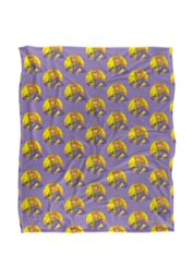 Warner Brothers Scooby Doo Officially Licensed Silky Touch Super Soft Throw Blanket 152 x 127 cm in White - thumbnail 1