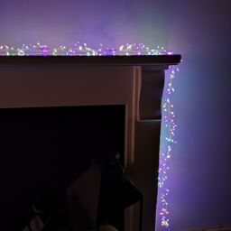 Samuel Alexander 800 LED 5.5m Premier Christmas Indoor Outdoor Wire Cluster Lights with Timer in Multicoloured - thumbnail 3
