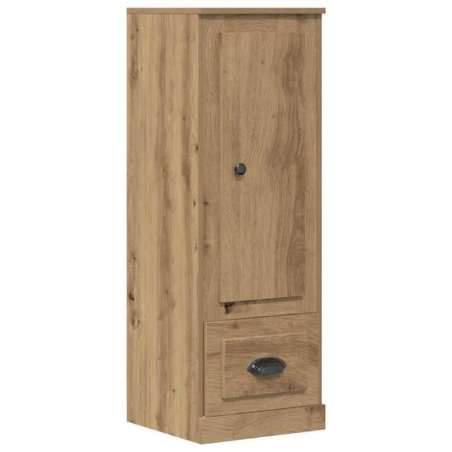 Berkfield Home Highboard Artisian Oak 36x35.5x103.5 cm Engineered Wood in Brown - image 1