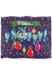 Warner Brothers Frosty The Snowman Silky Touch Super Soft Throw Blanket 152x127cm in White - Size: 152x127 cm - thumbnail 1