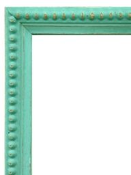 Frames & Mirrors 4U Crown Bobbin Wooden Picture Frame 12x8 Inch in Turquoise - thumbnail 2