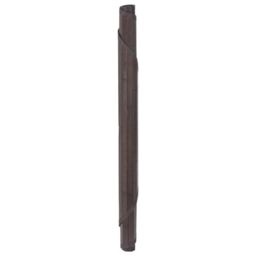 Berkfield Home Rug Round Dark Brown100 cm Bamboo in Brown - Size: Medium - thumbnail 3