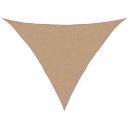Berkfield Home Sunshade Sail 160 g/m¬≤ Taupe 2.5x2.5x3.5 m HDPE - thumbnail 2