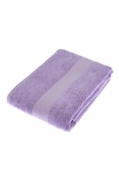 Homescapes Turkish Cotton Bath Towels Set in Lilac - thumbnail 6
