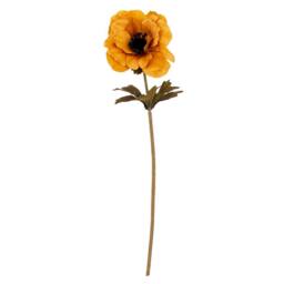 Hill Interiors Anemone Anemone Artificial Flower in Yellow - thumbnail 2